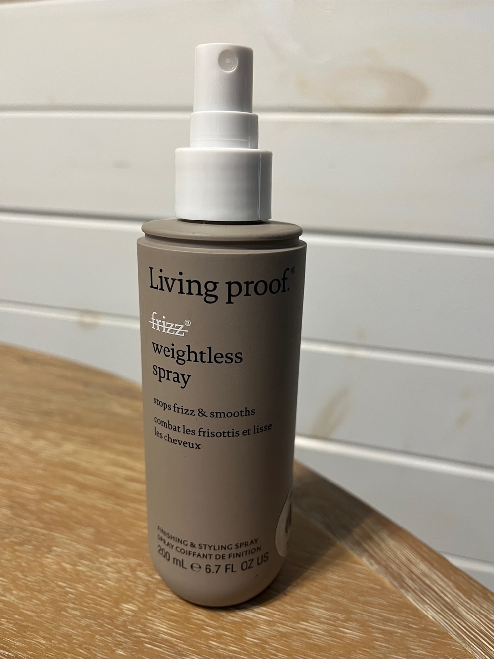 Living Proof No Frizz Smooth Styling Spray for Fine Hair 6.7 Oz NEW unused!